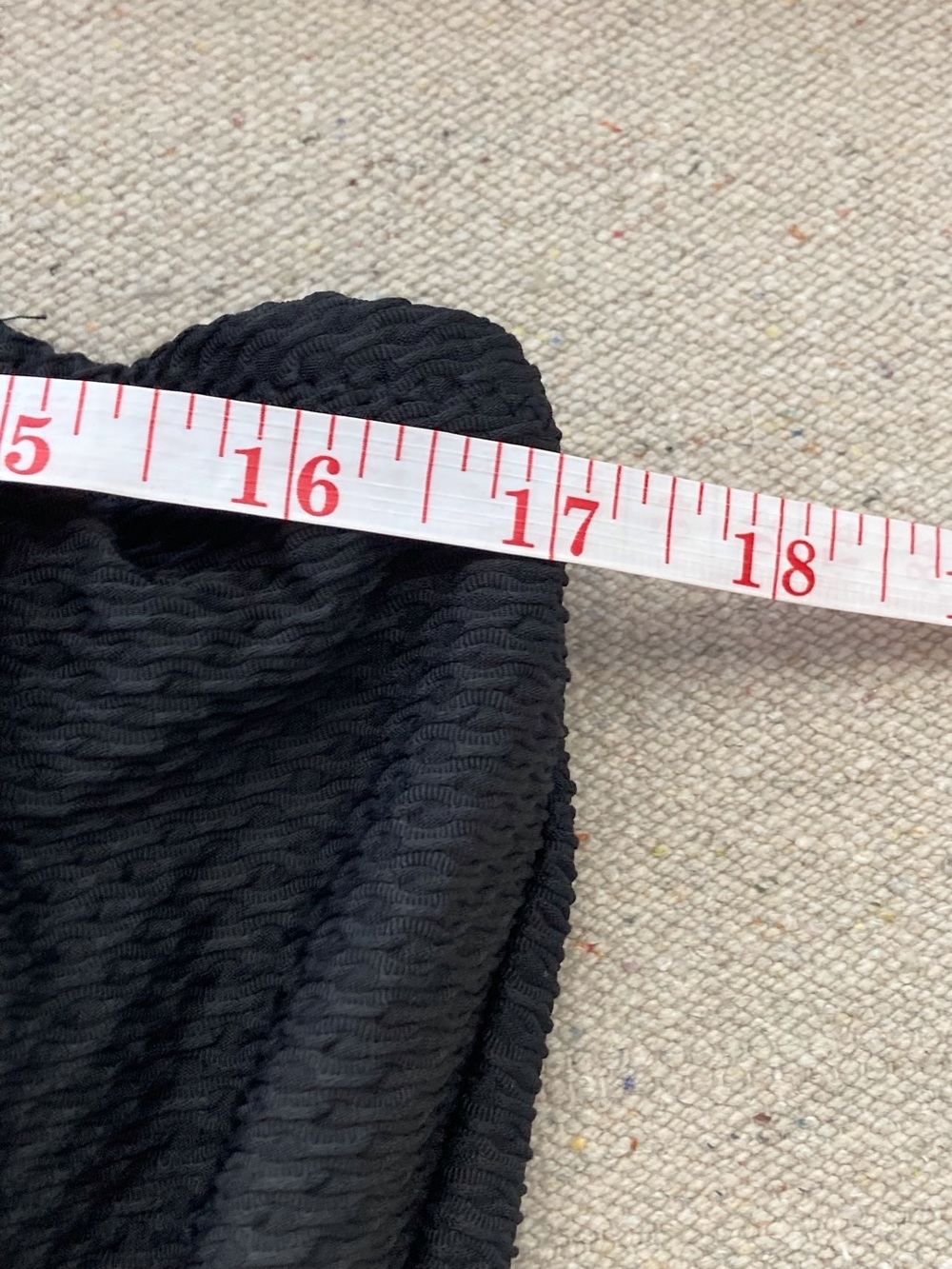 Aerie One Piece Full Coverage Swimsuit | Black Textured | XXL Long / Tall NWT - Picture 11 of 12